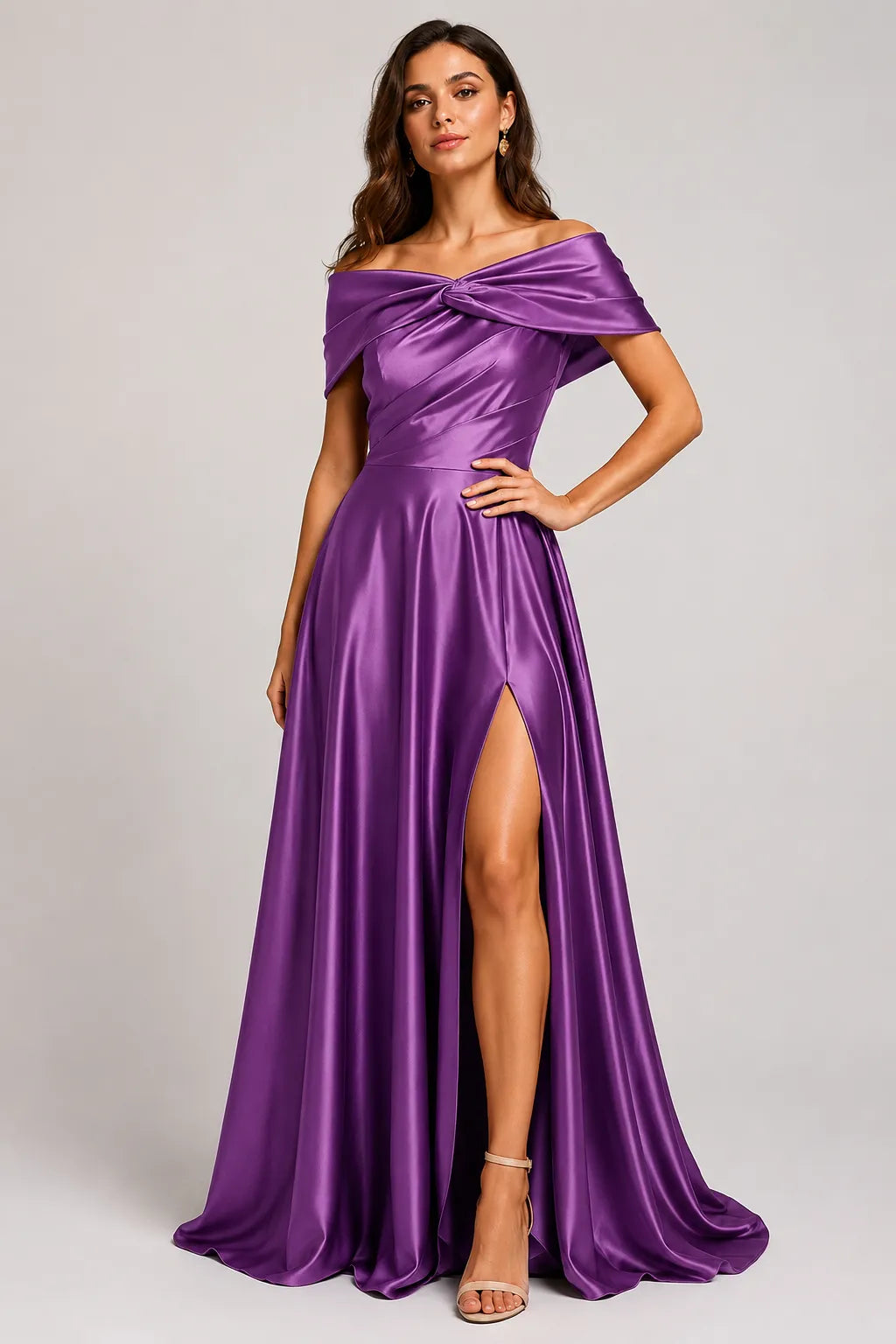 Elegant High Slit Formal Dress