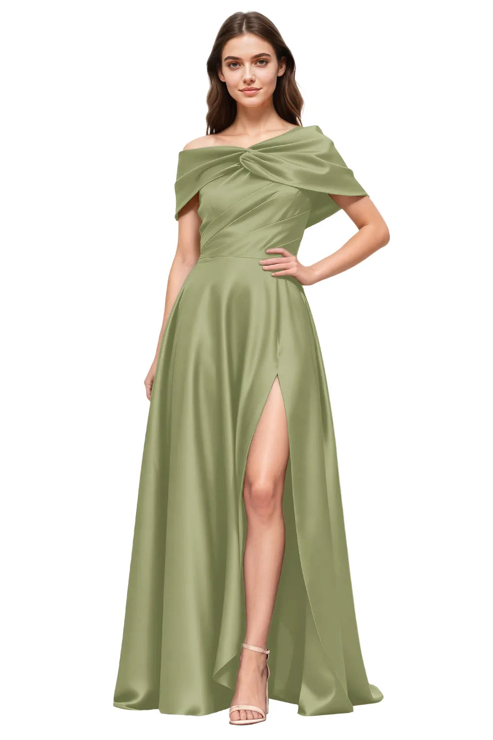 Elegant High Slit Formal Dress
