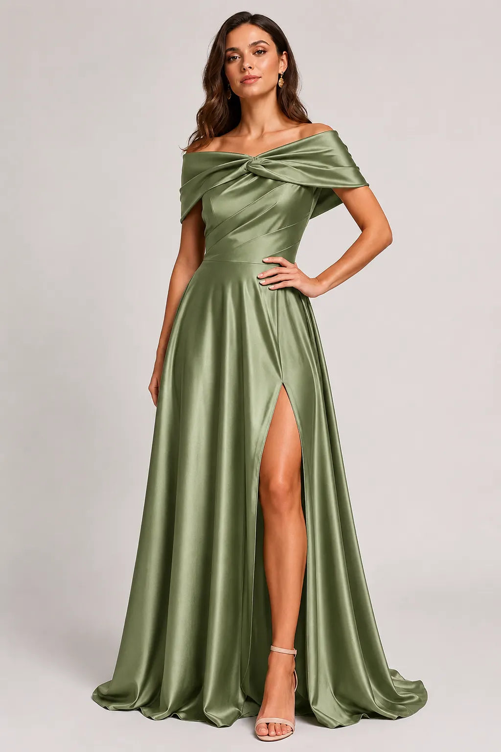 Elegant High Slit Formal Dress
