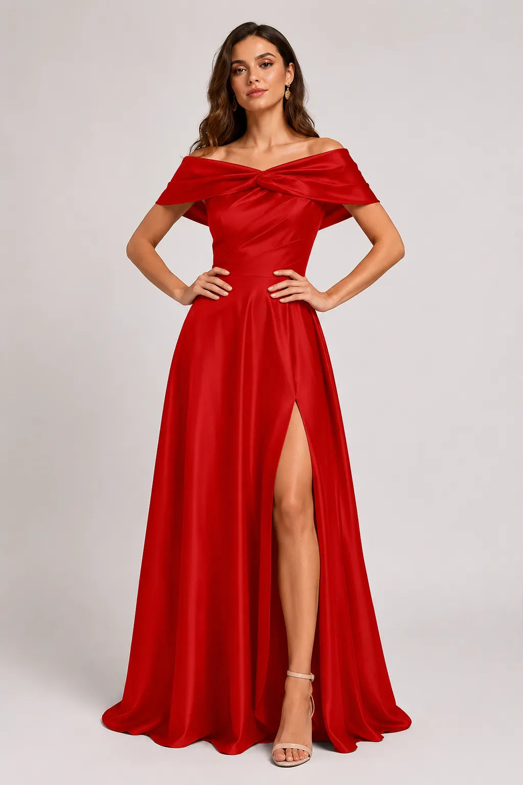 Elegant High Slit Formal Dress