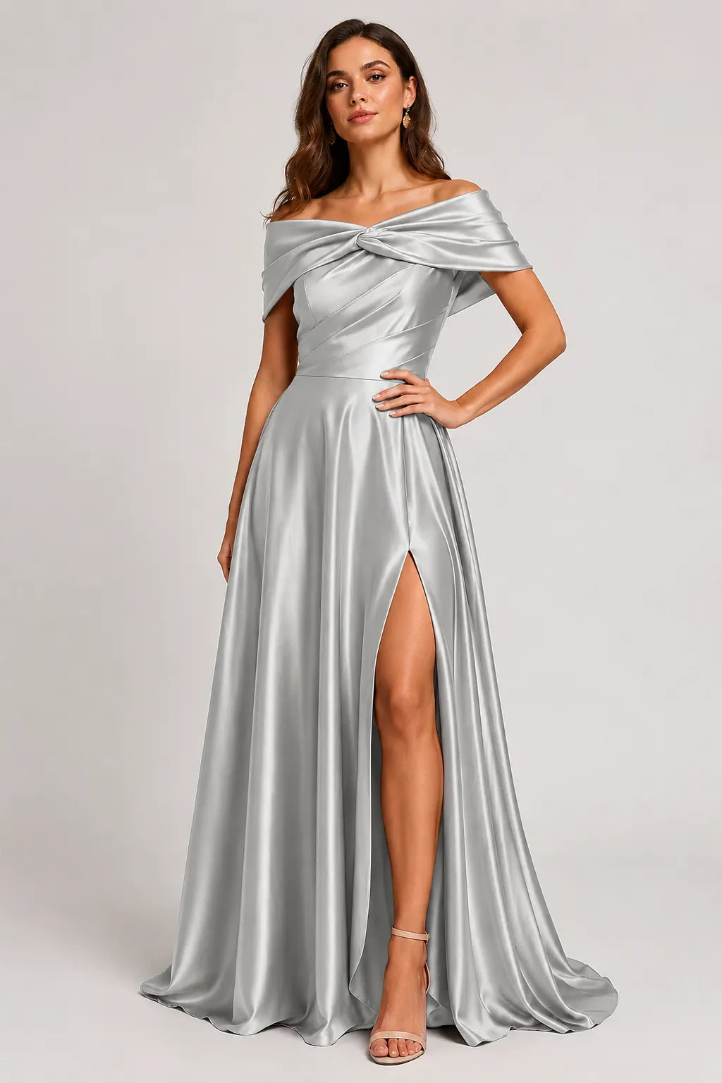 Elegant High Slit Formal Dress