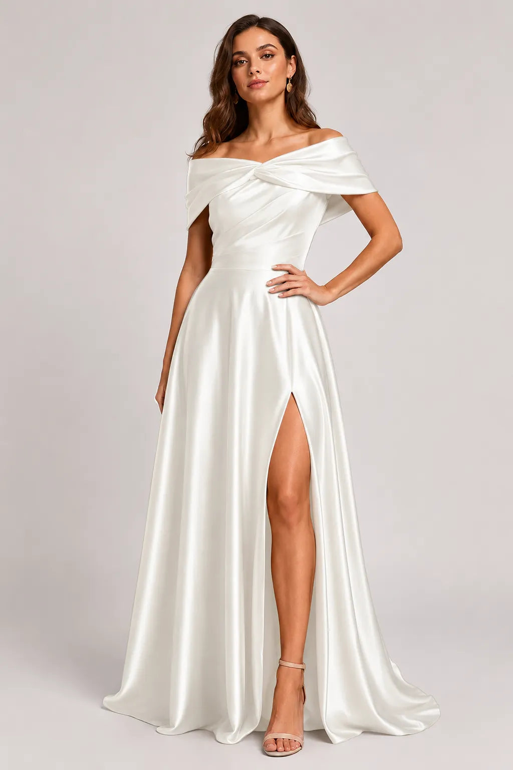 Elegant High Slit Formal Dress