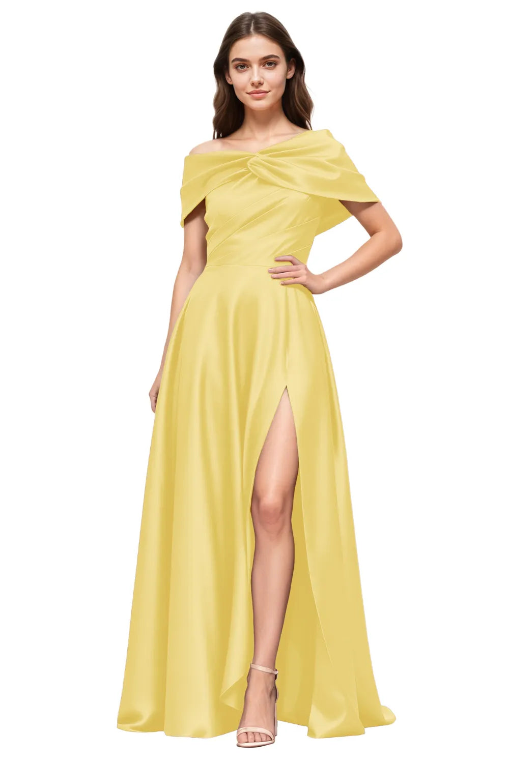 Elegant High Slit Formal Dress
