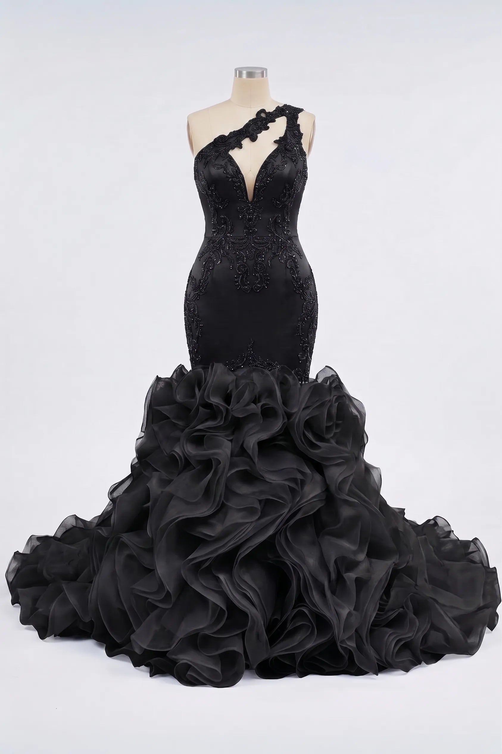 Aurora Ruffle Gown