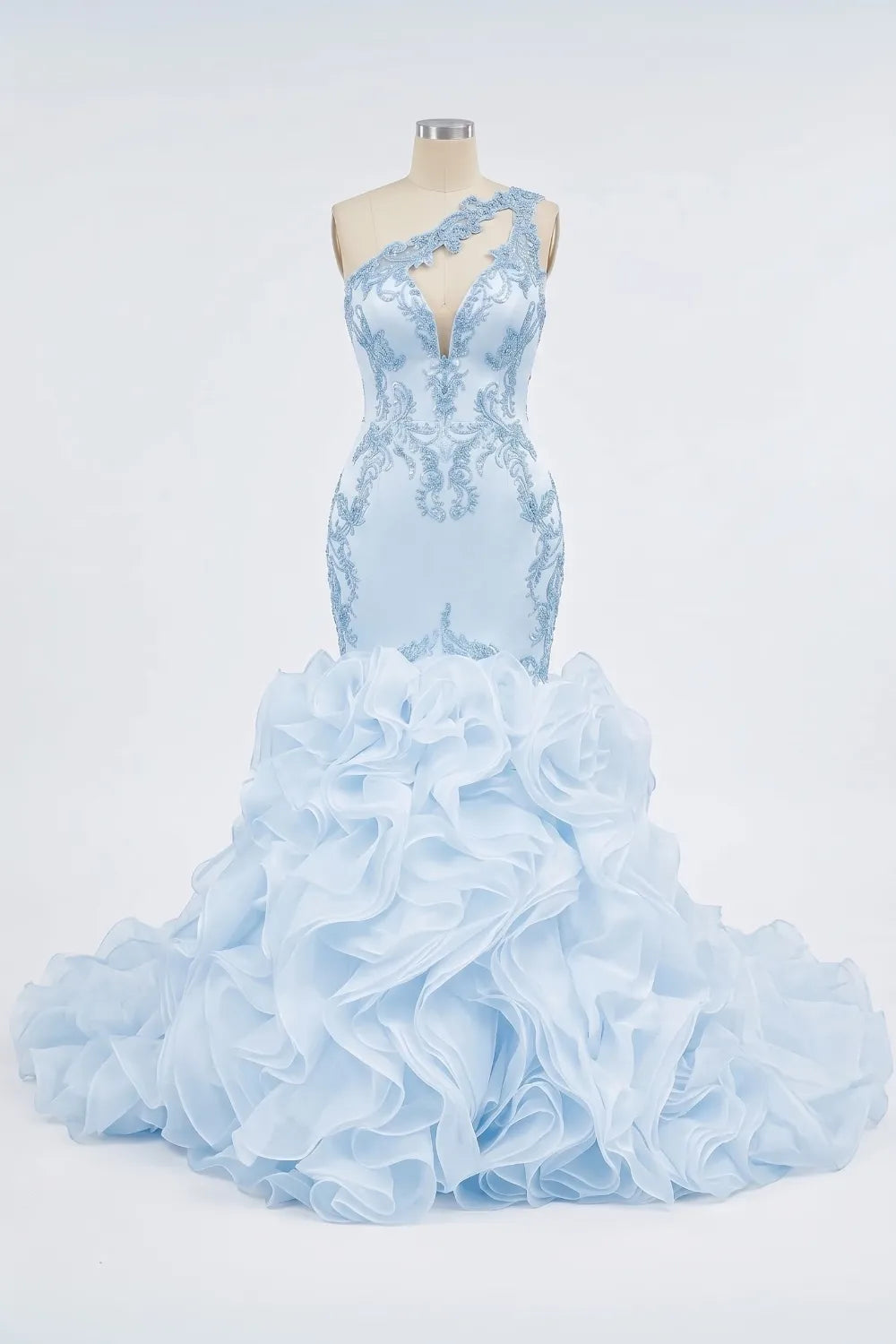 Aurora Ruffle Gown