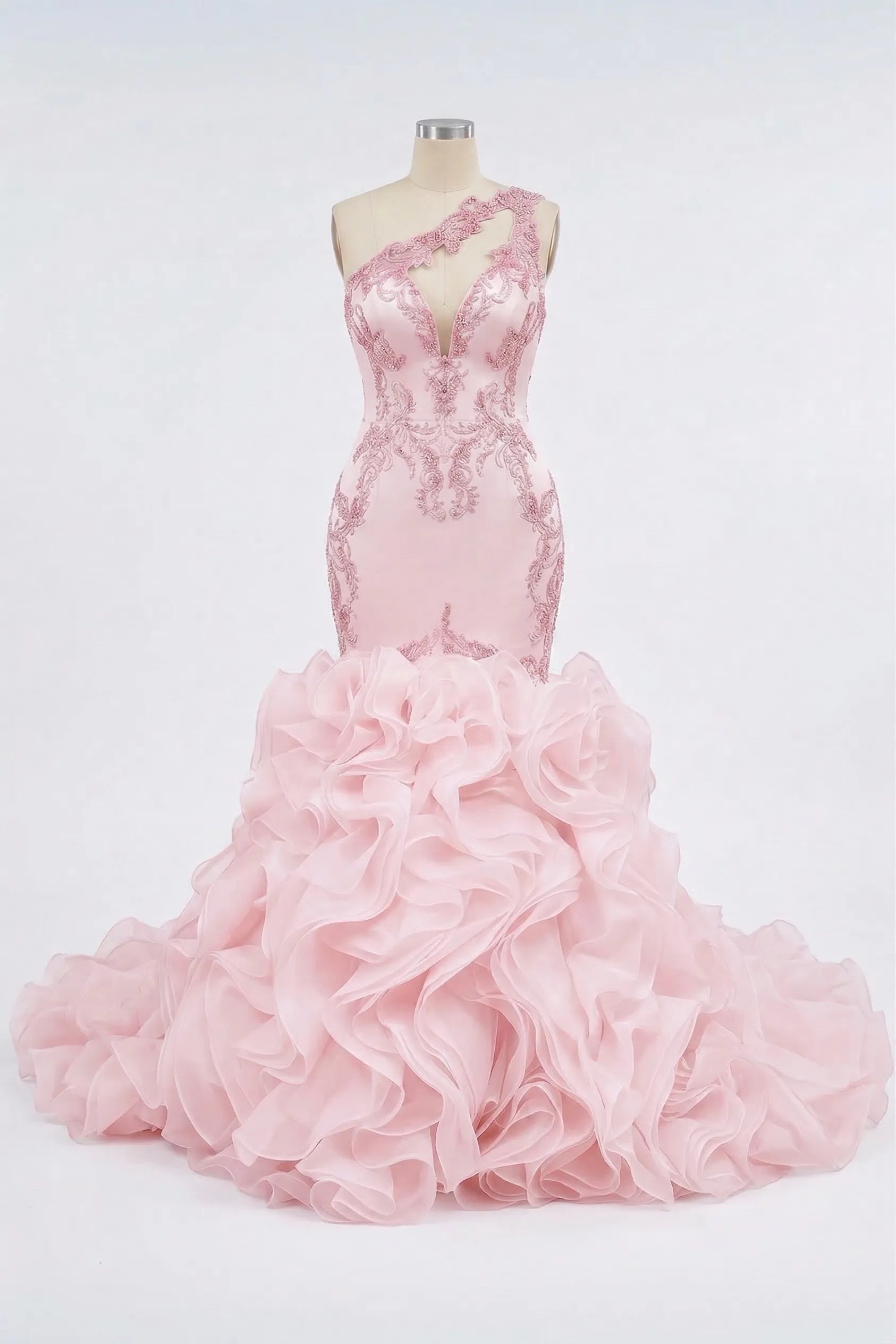 Aurora Ruffle Gown