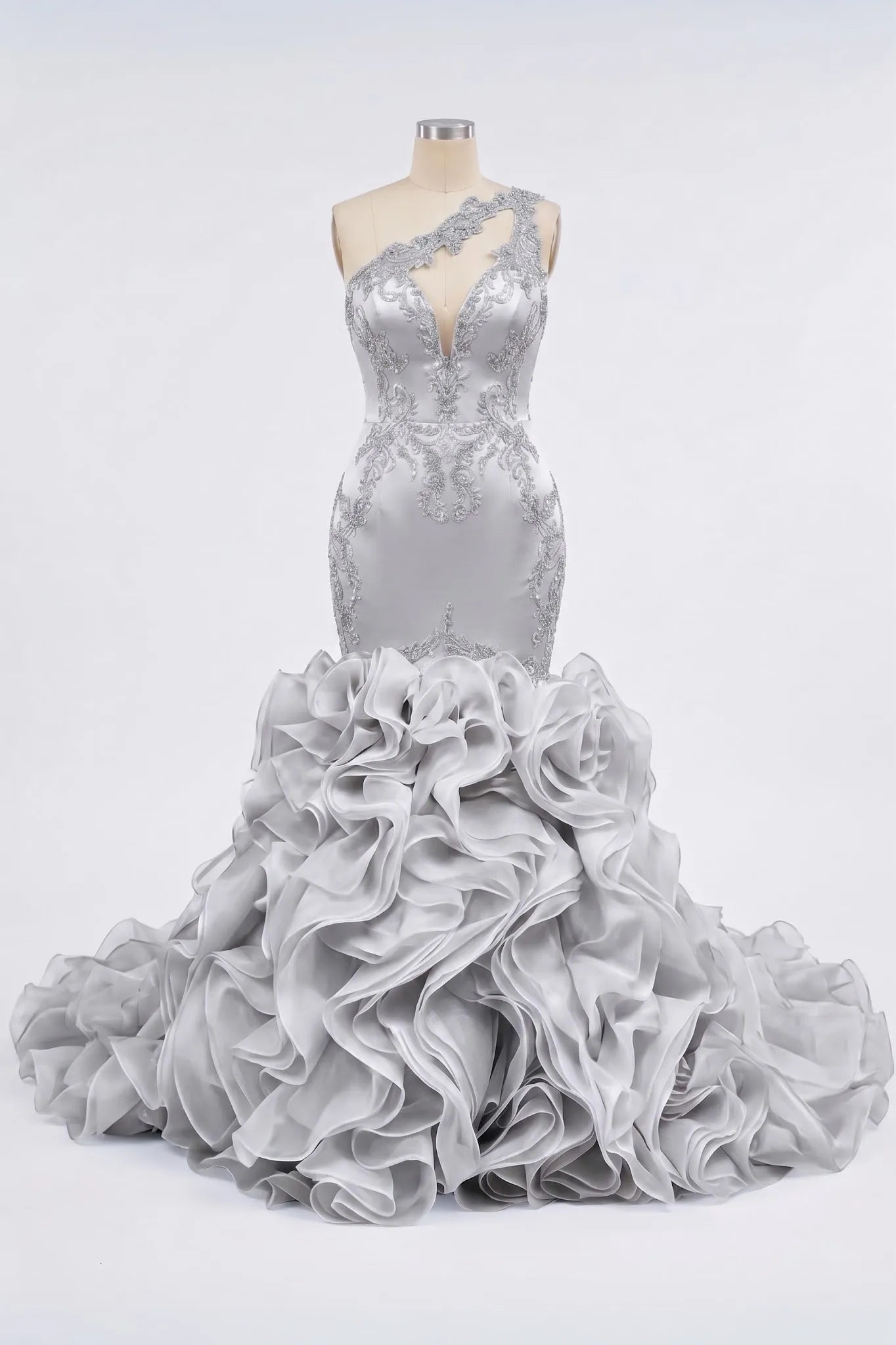 Aurora Ruffle Gown