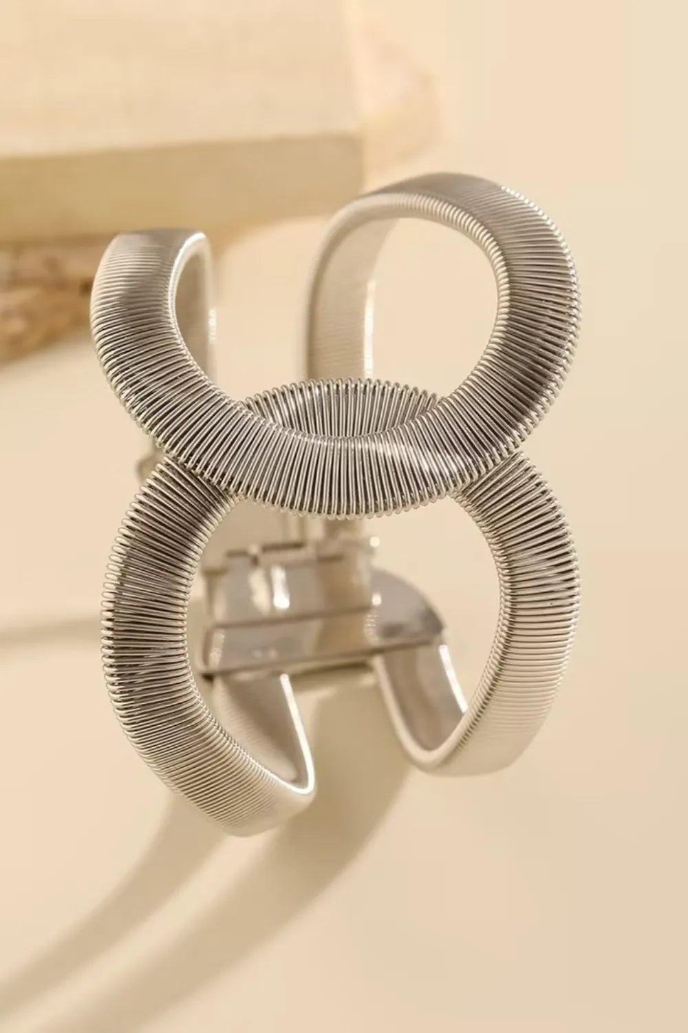 Fashion Geometric Wrap Style Open Bangle Bracelet