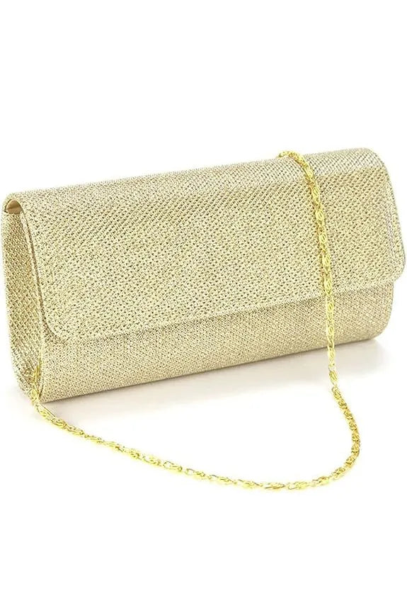 Luxury Metallic Evening Bag for Formal Events